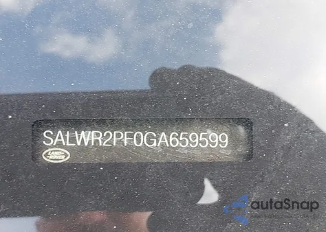 2016 Land Rover Range Rover Sport 3.0L V6 Supercharged Hse из США, поврежденный, VIN SALWR2PF0GA659599